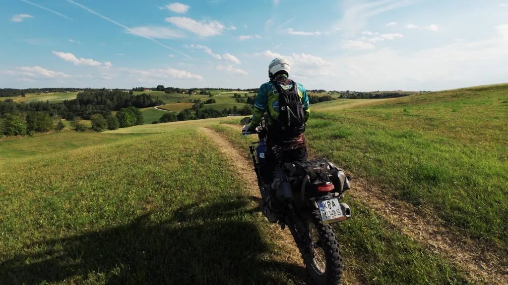 Malownicze drogi Kaszuby motocyklem krajobraz