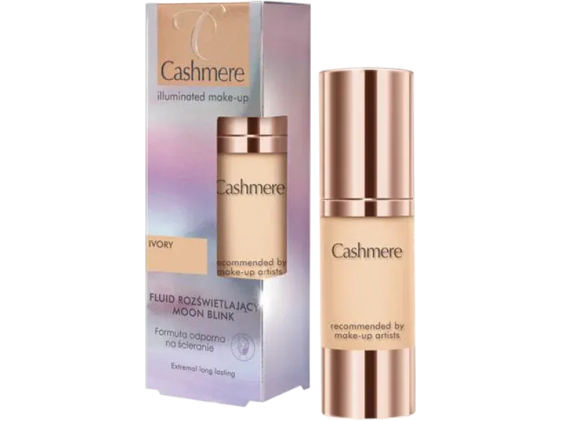 Cashmere fluid rozświetlający składniki aktywne