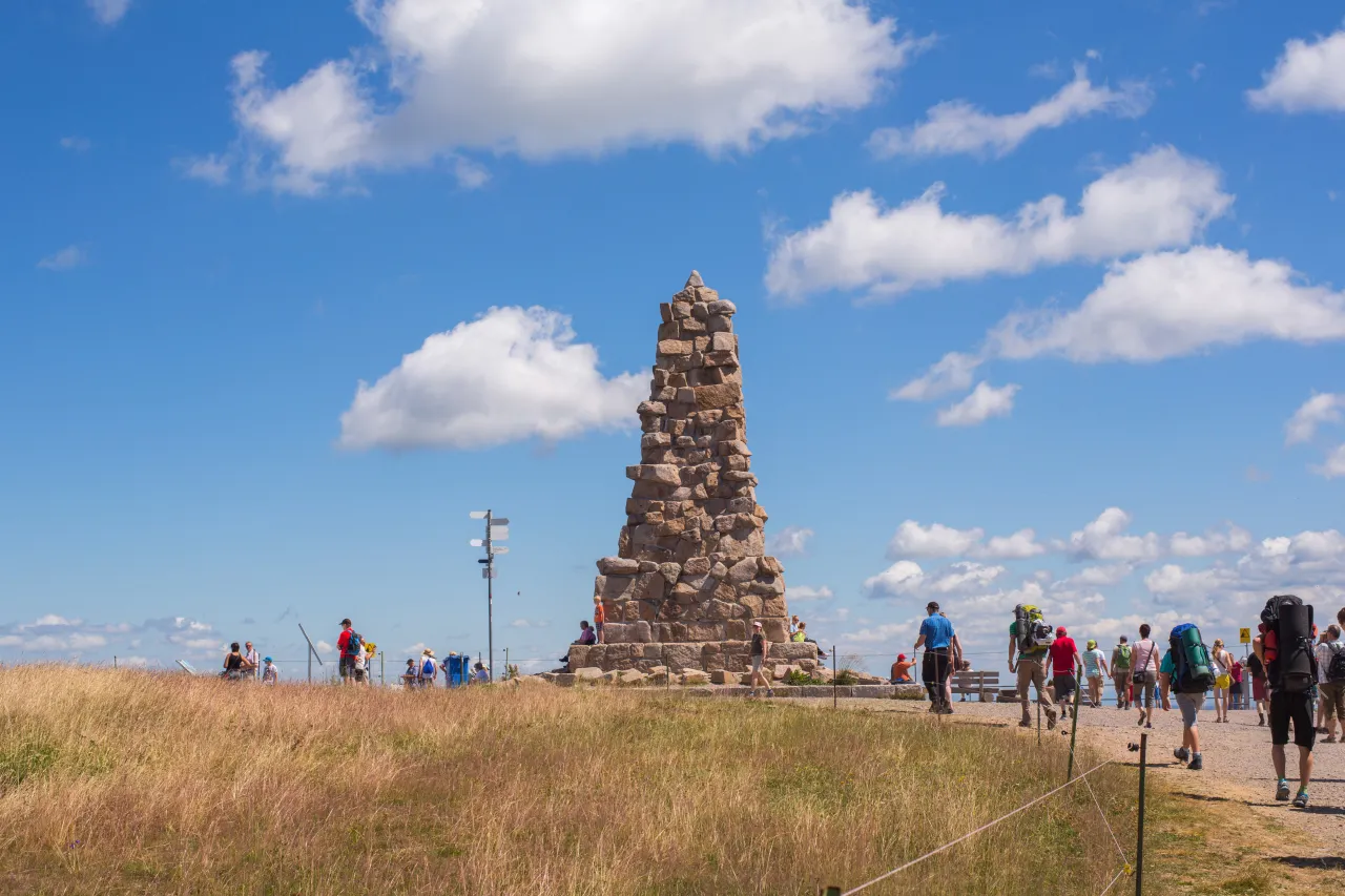 Feldbergturm und Bismarckdenkmal auf dem Seebuck