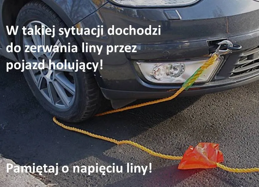 holowanie samochodu automat linka