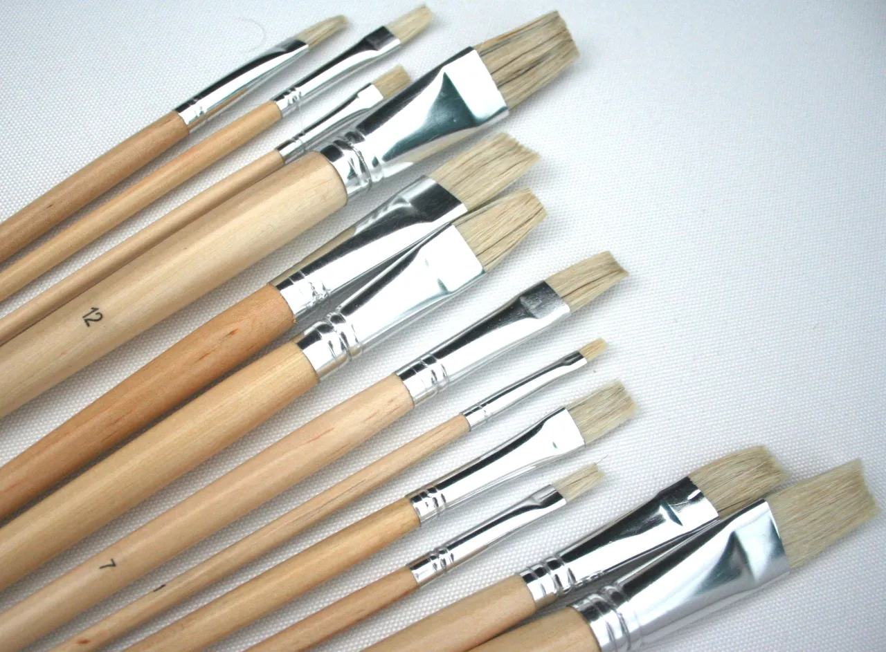 zestaw farb akrylowych dla początkujących, pędzle do akrylu, paleta malarska