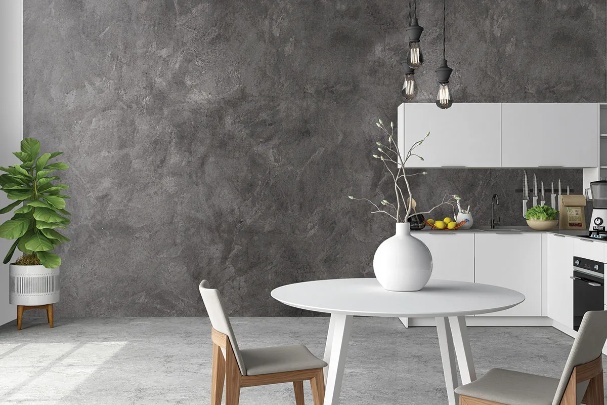 Mieszanie betonu dekoracyjnego z pigmentem