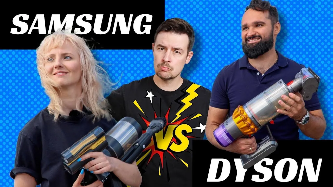 porównanie odkurzaczy pionowych dyson samsung