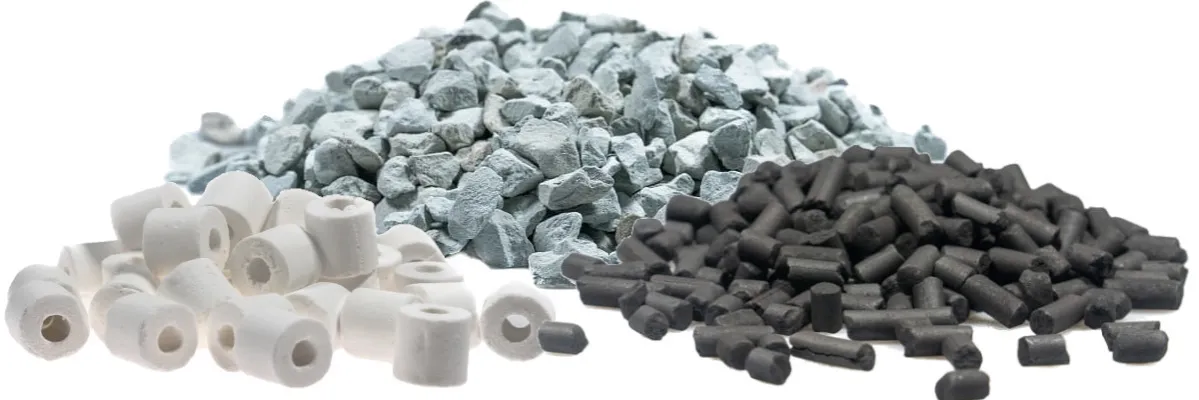 wkłady filtracyjne do filtra akwarystycznego w koszach