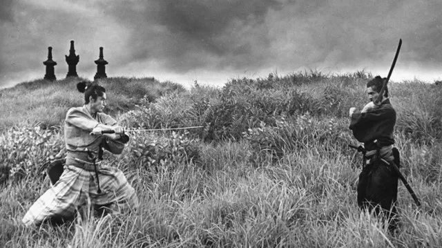 Siedmiu samurajów scena