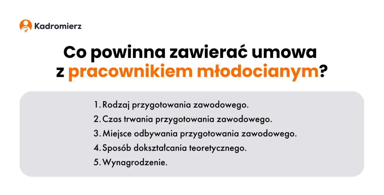 Prawa pracownika młodocianego