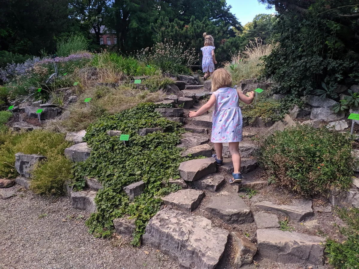 Wrocław Ogr&oacute;d Botaniczny z dzieckiem
