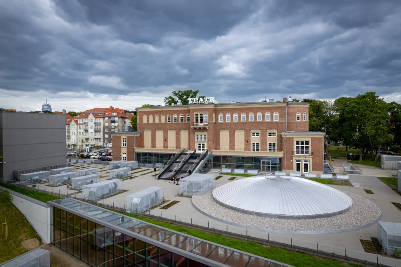 Teatr Polski Szczecin wizualizacja otwarcie