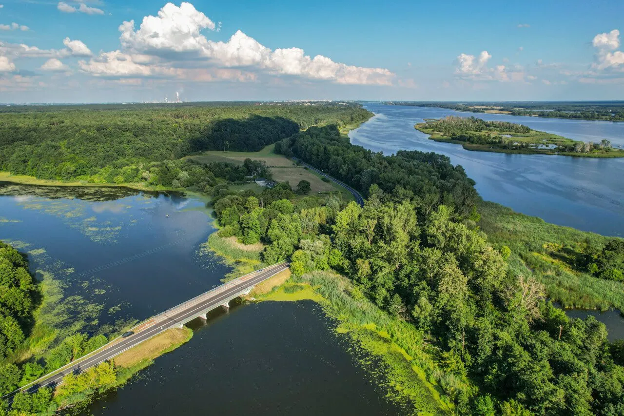 Jezioro Mazowsze krajobraz