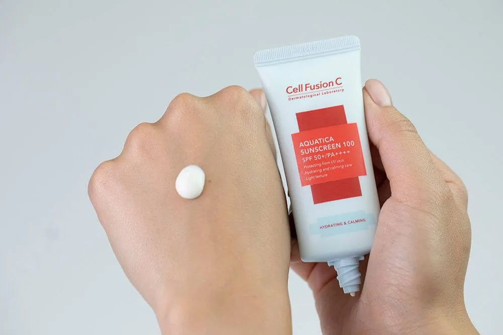 Krem z filtrem SPF 50+ do ochrony po depilacji laserowej