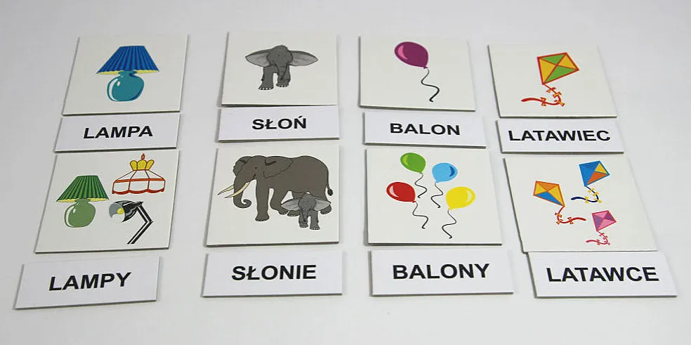 tabela odmiany rzeczownika balon w liczbie pojedynczej i mnogiej