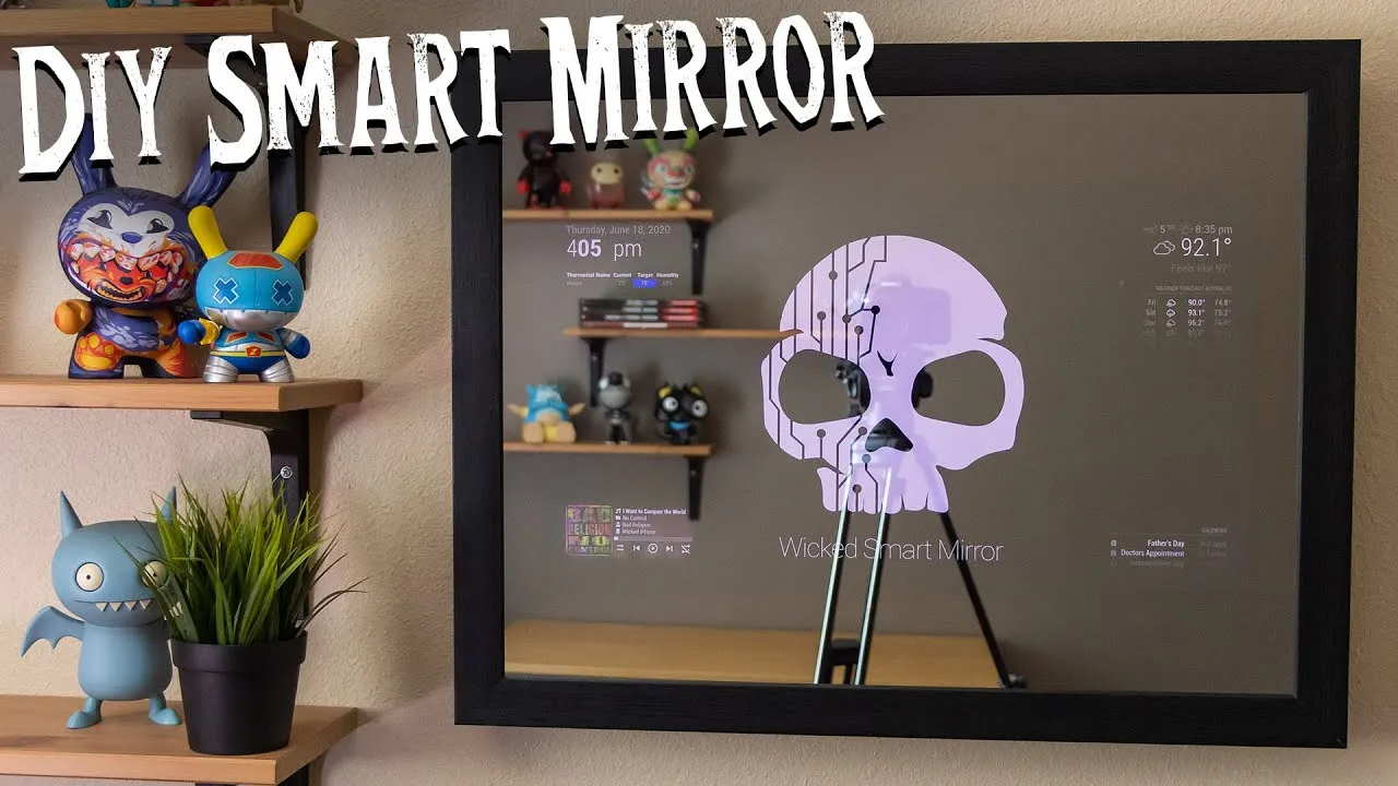 smart mirror DIY