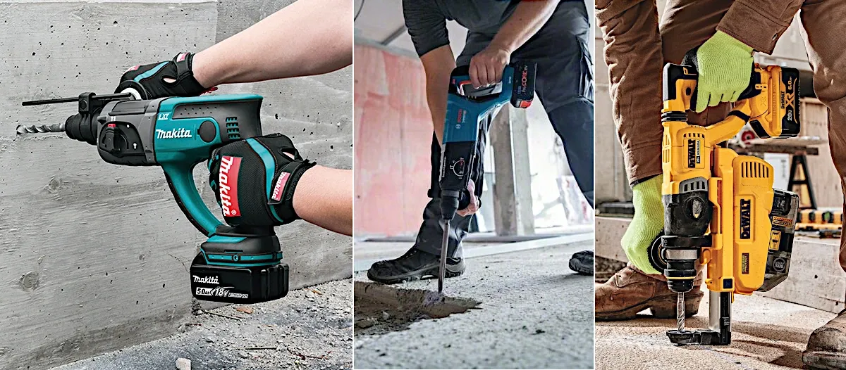 ergonomia elektronarzędzi Makita Bosch porównanie