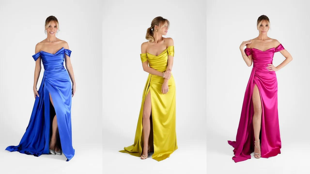 Modne kolory sukienek na wesele pastele nasycone barwy