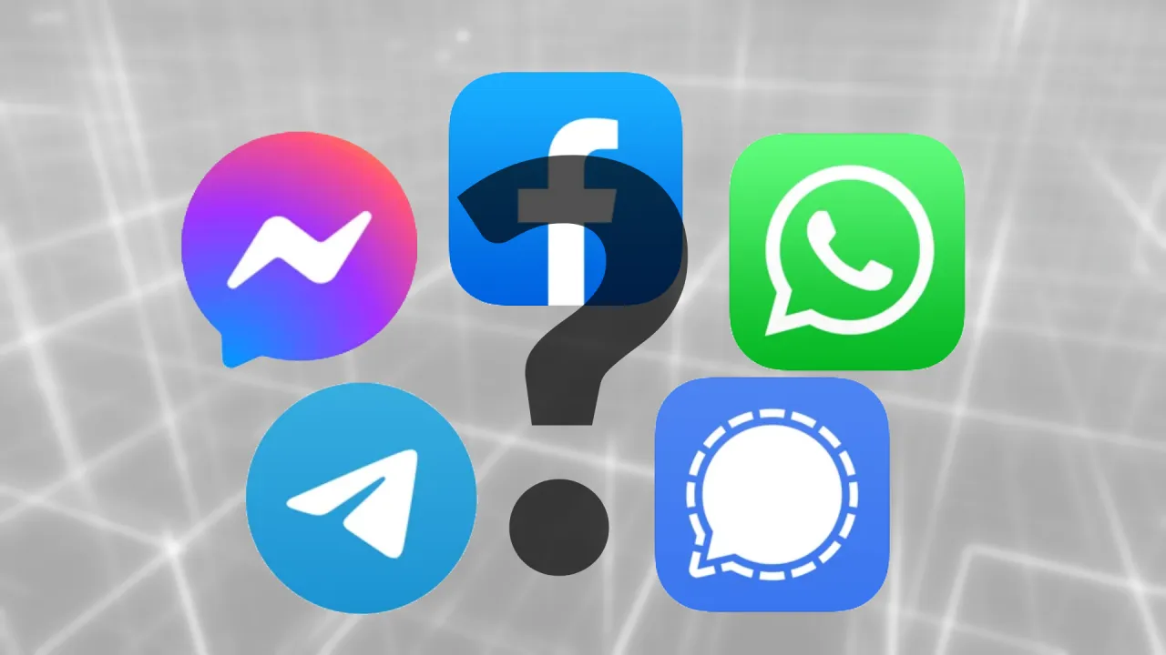 Szukasz jaka aplikacja zamiast WhatsApp? Zobacz ikony Messengera, Facebooka, Telegrama, Signal i WhatsApp.