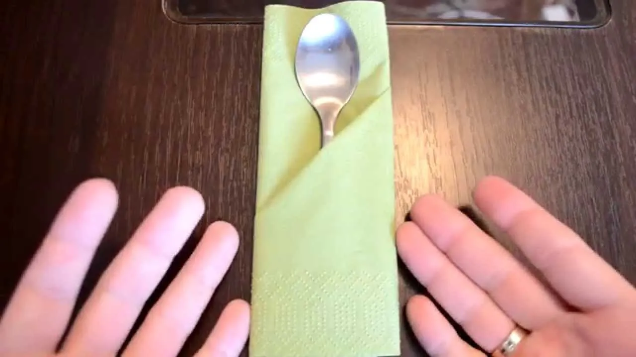 serwetka papierowa kieszonka na sztućce krok po kroku