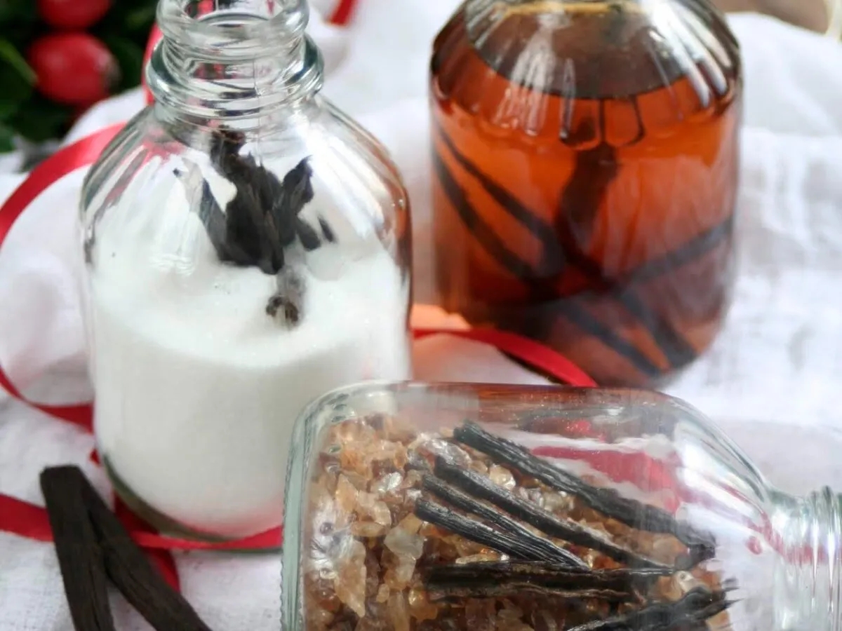 przechowywanie cukru waniliowego