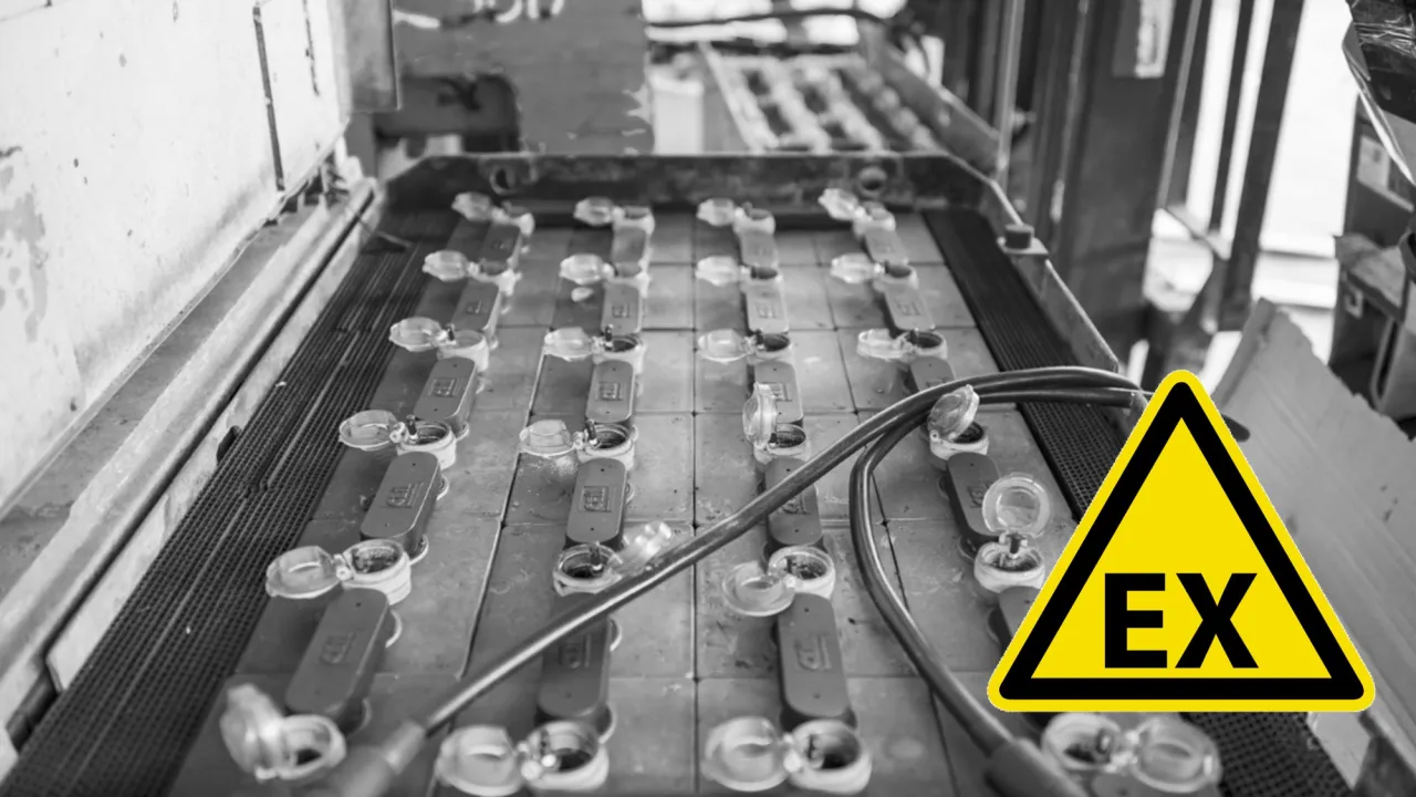 bezpieczeństwo ładowanie akumulatora wentylacja