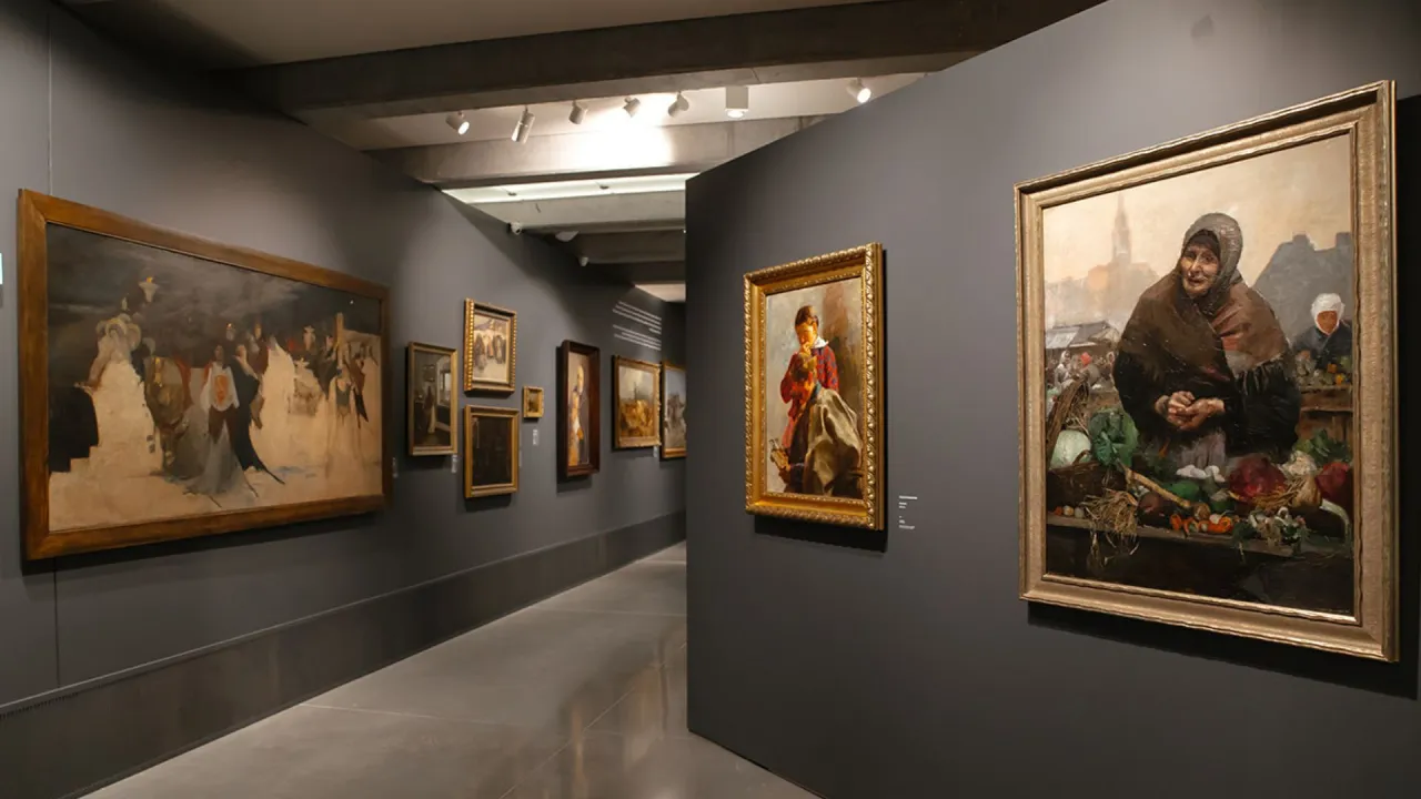 Fotografowanie w muzeum sztuki nowoczesnej