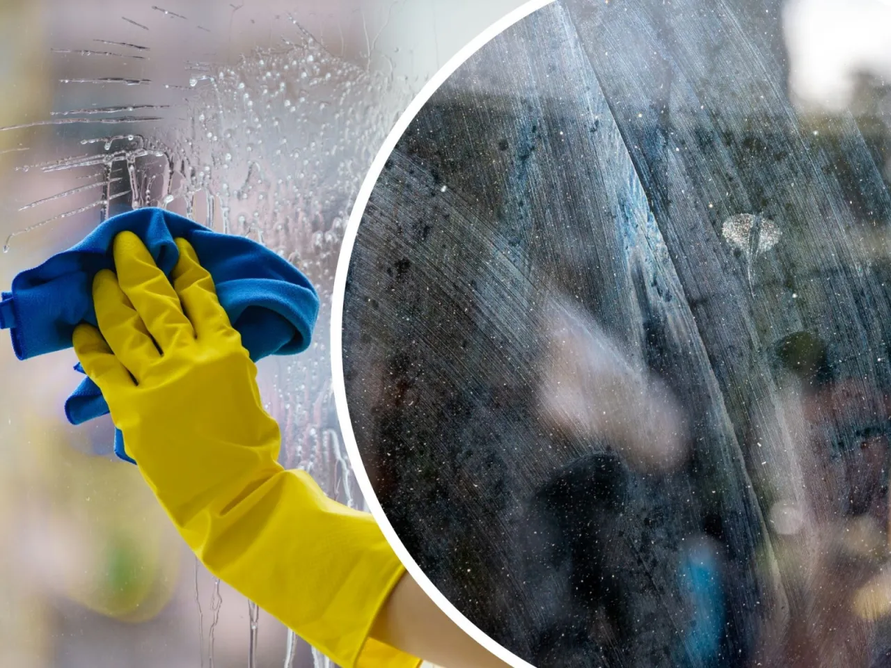 domowe sposoby na mycie okien ocet gliceryna