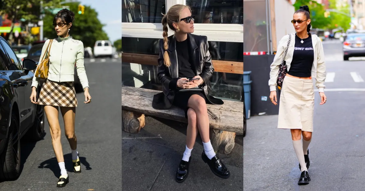 skarpetki do mokasynów lordsów oksfordów stylizacje