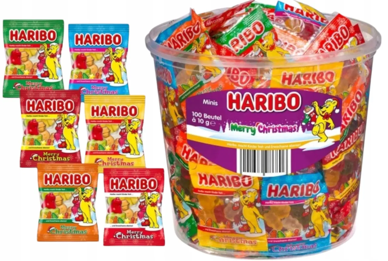 Haribo mini w supermarkecie