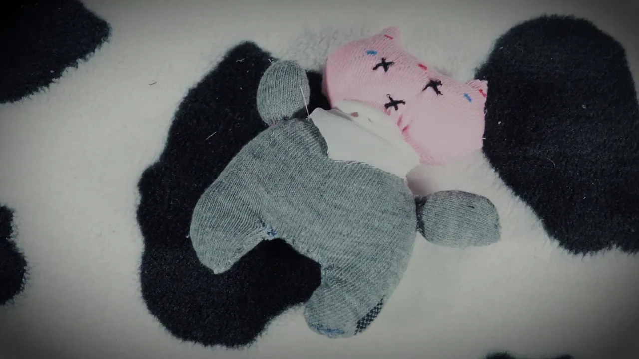 ozdobione misie ze skarpetek inspiracje