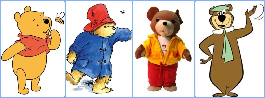 Słynne pluszowe misie Kubuś Puchatek Uszatek Paddington