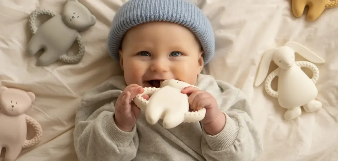 chłodzone gryzaki dla niemowląt