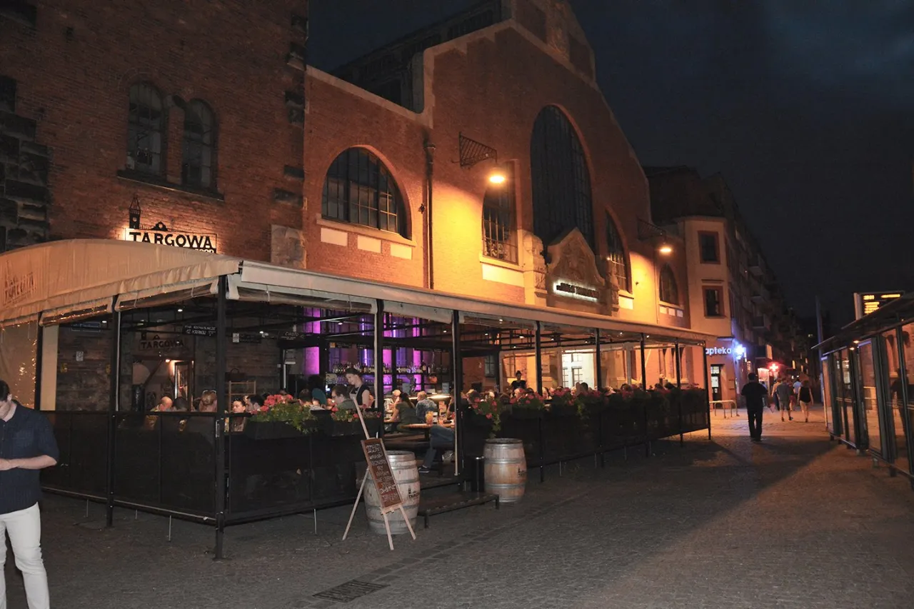Wrocław Rynek restauracje nocą