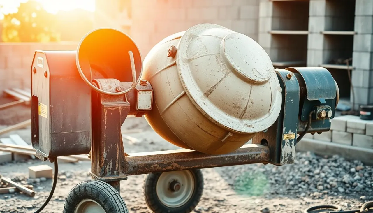 Rodzaje betoniarek i ich elementy konstrukcyjne