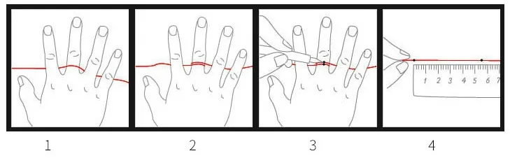 Domowe sposoby mierzenia rozmiaru pierścionka