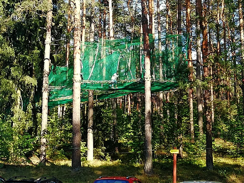 Park Linowy Geopark Płotki Treetop Nets