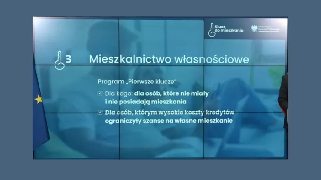 kryteria dochodowe program mieszkaniowy, warunki kredytu pierwsze klucze