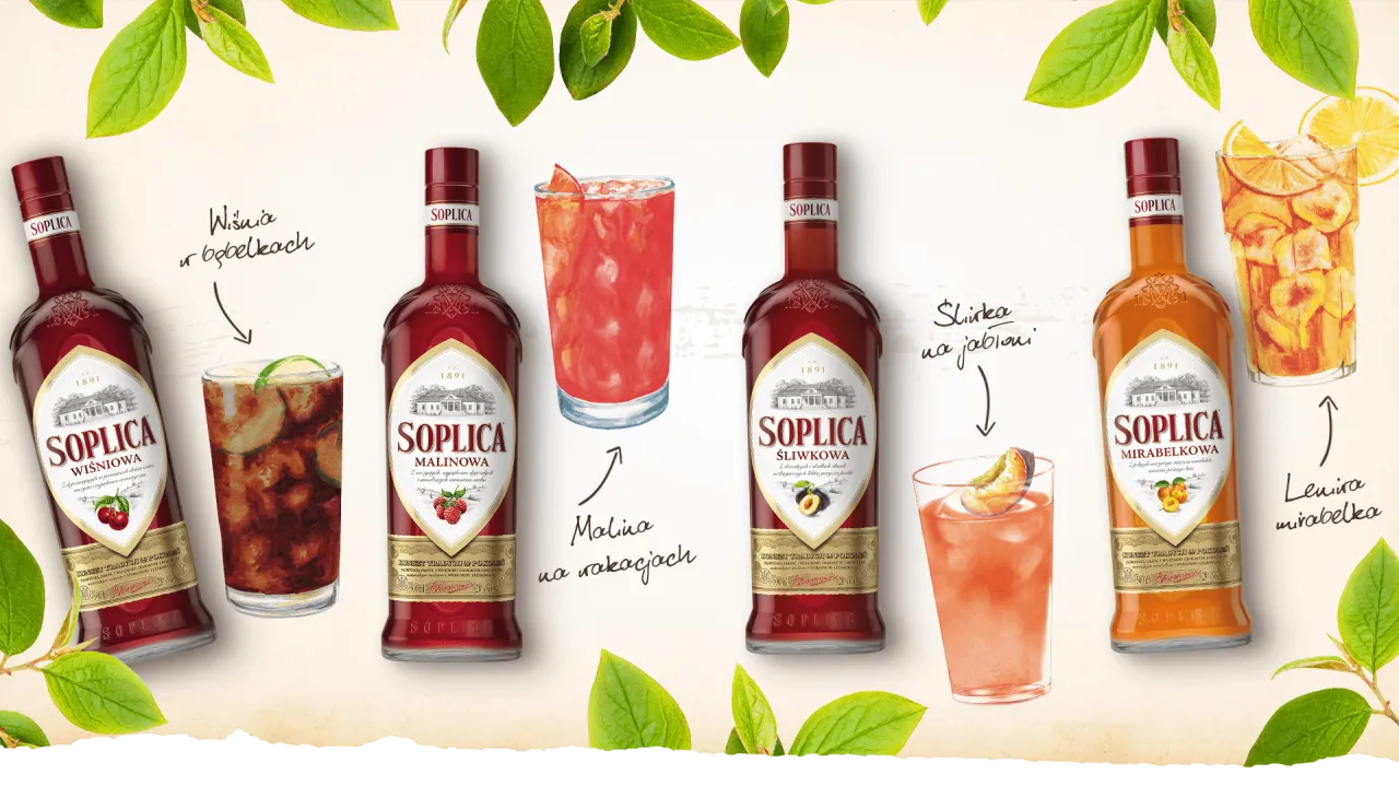 proste drinki soplica wiśniowa