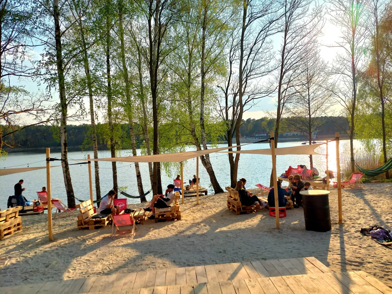 Camp Camper Park Turawa plaża jezioro atrakcje