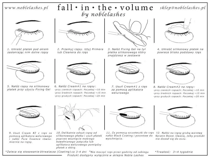 Pielęgnacja rzęs po laminacji