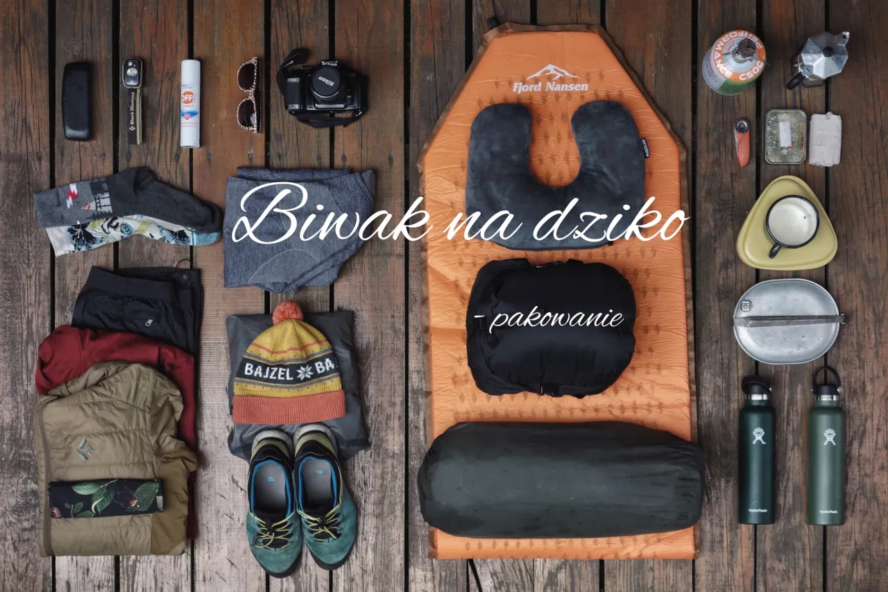ekwipunek na biwak w g&oacute;rach