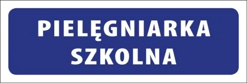 znak zakazu pielęgniarka szkolna