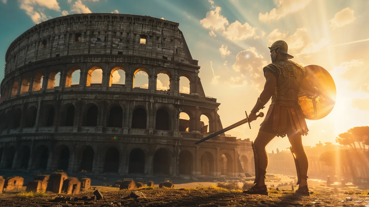 Zdjęcie Gladiator Toskania: przeżyj starożytny Rzym w toskańskim stylu