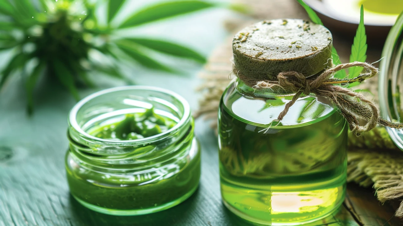 Zdjęcie Przepis na naturalną pielęgnację: Krem z olejem konopnym