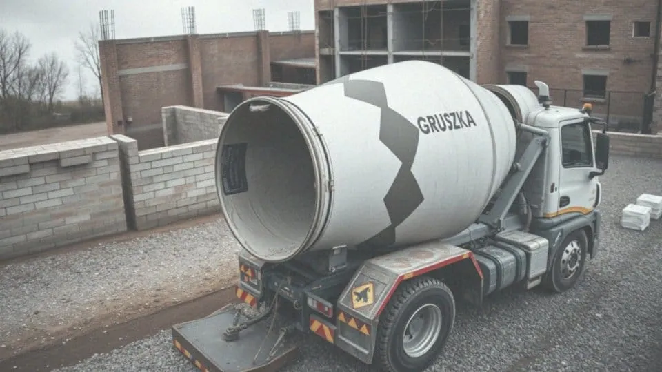 Zdjęcie Ile cementu na betoniarkę 250l? Kluczowe proporcje do B20 betonu