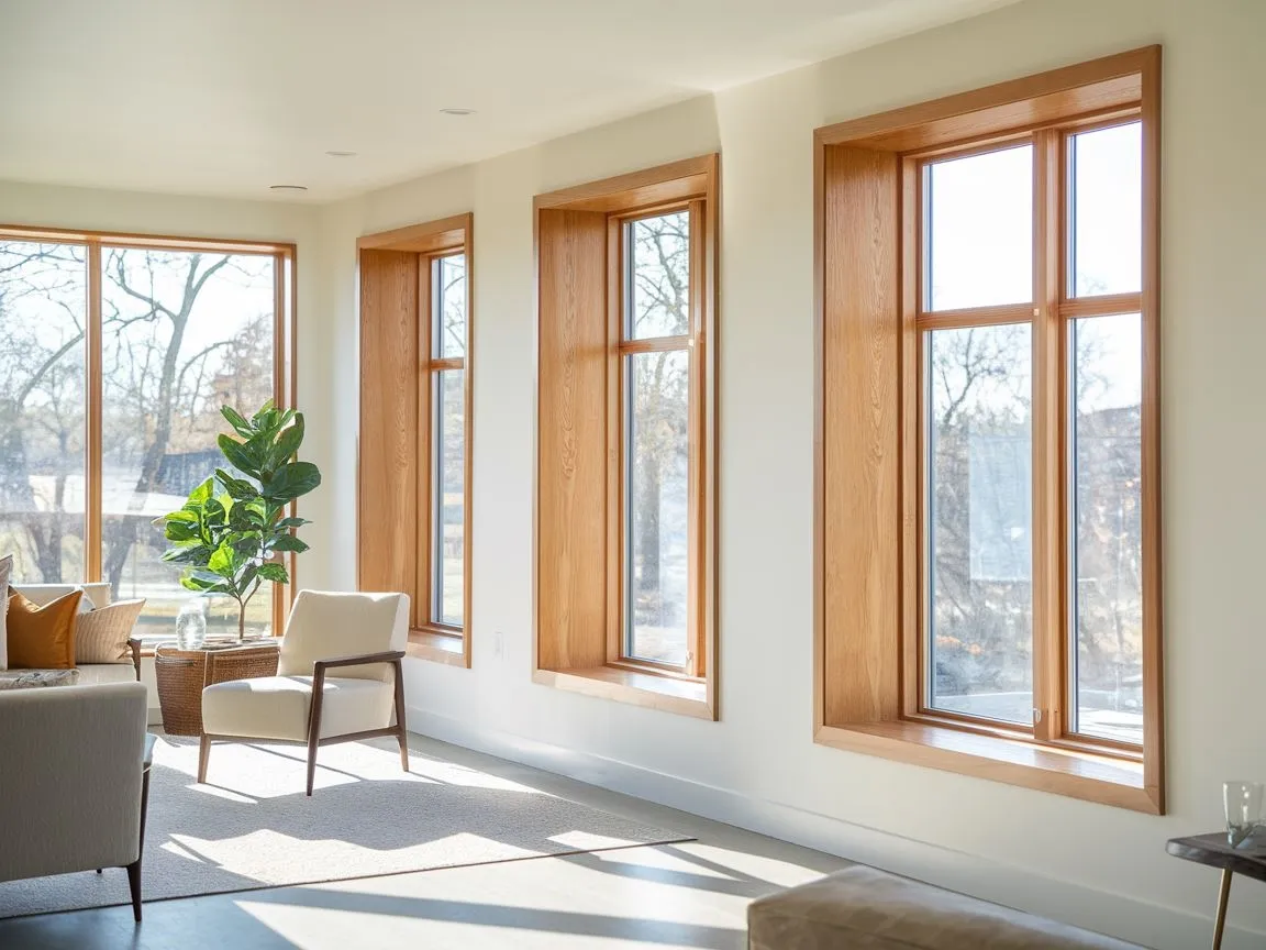 Zdjęcie Jakie parapety wewnętrzne do okien złoty dąb – uniknij kosztownych błędów