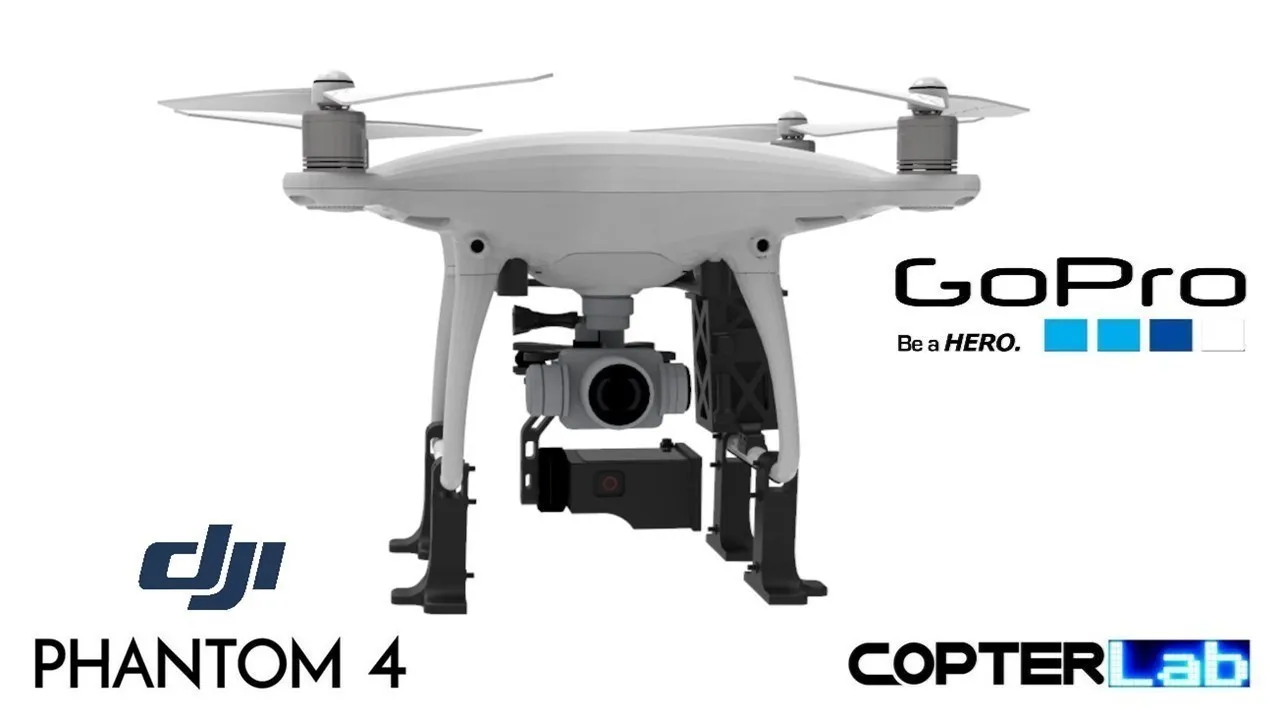 Zdjęcie Gimbale GoPro do Phantoma: Stabilizacja i Jakość Nagrań z Drona
