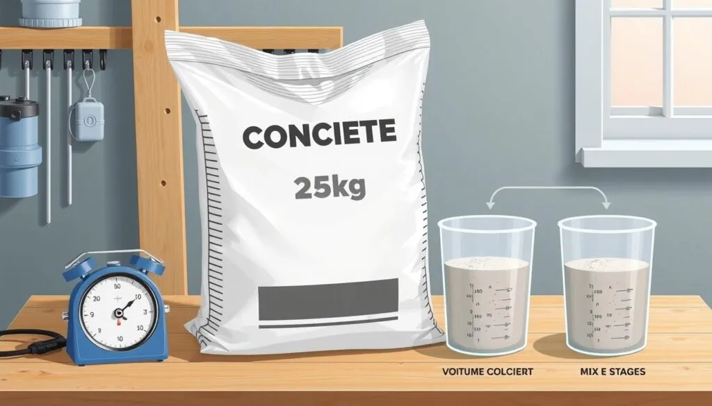 Zdjęcie Ile litrów betonu z worka 25 kg? Odkryj prawdę o objętości