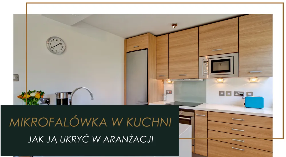 Zdjęcie Jak ukryć mikrofalówkę w kuchni i zyskać więcej przestrzeni