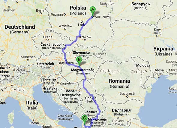 Zdjęcie Najlepsza trasa z Polski do Albanii – uniknij męczących dróg