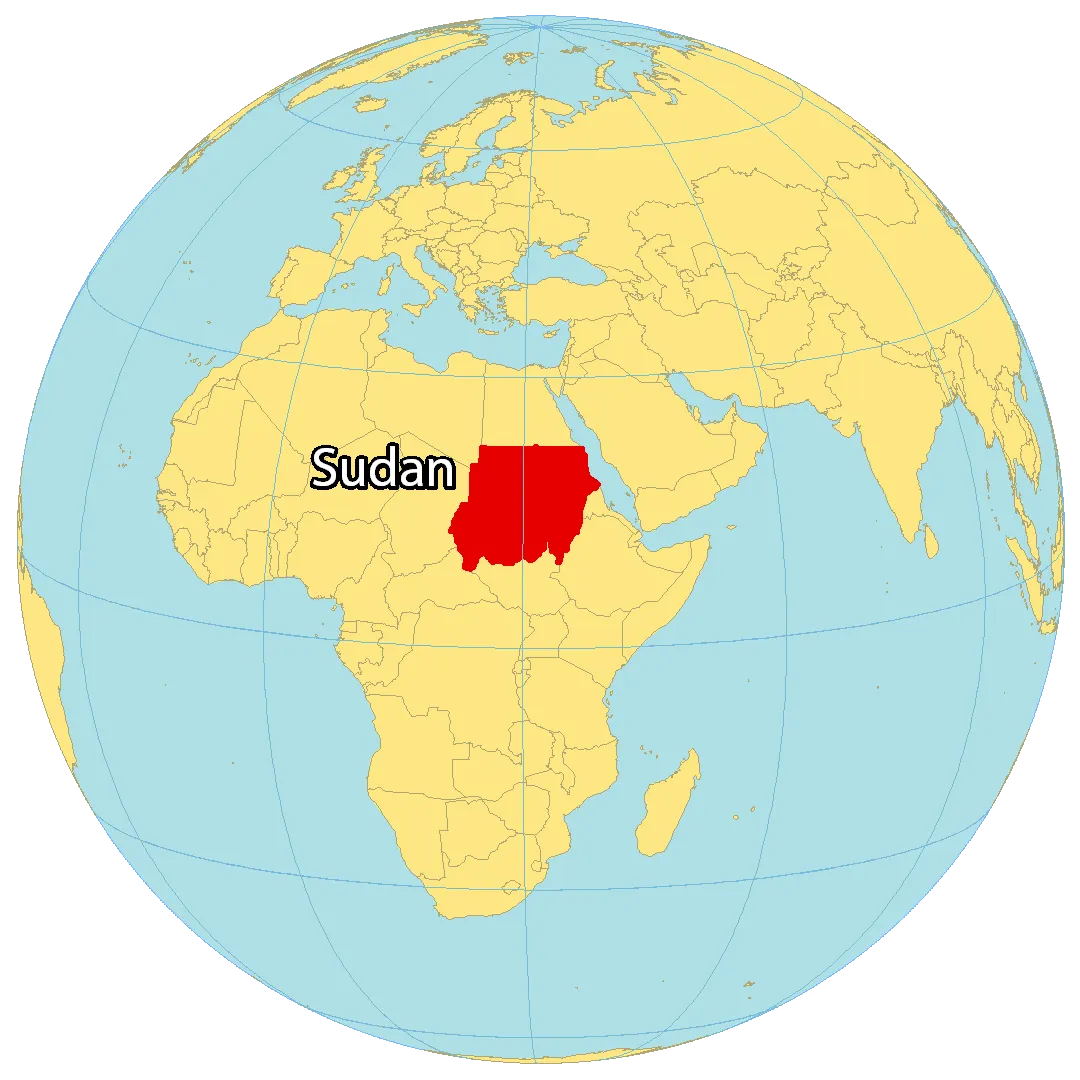 Zdjęcie Gdzie dokładnie leży Sudan? Poznaj jego położenie i sąsiadów na mapie