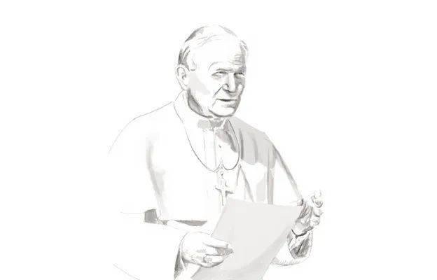 Zdjęcie Darmowe kolorowanki i obrazki Jana Pawła II do druku dla wiernych