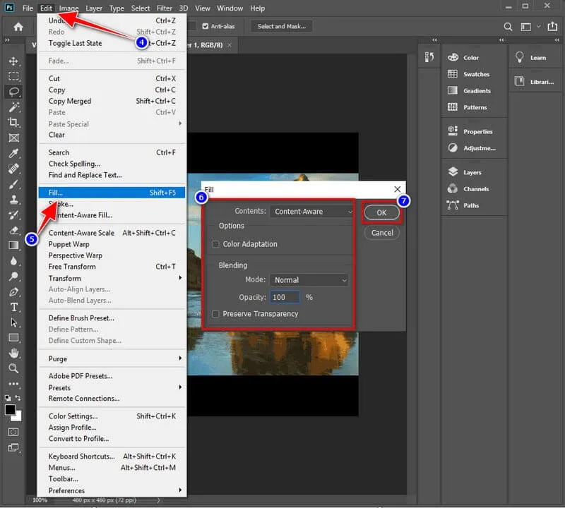 Zdjęcie Jak usunąć znak wodny ze zdjęcia w Photoshopie i poprawić jego jakość